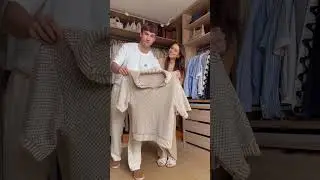 He styled ME in HIS clothes 💗🥺 What do you think? Subscribe for 
