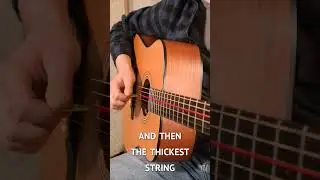How to Drop D Tune Your Guitar: Easy Steps! #guitarlesson #guitareducation #guitar