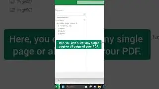 Easily transfer PDF data in Excel sheet #excel #office