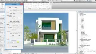 Revit Exterior Daylight Render Settings by Obafemi Ibitoye