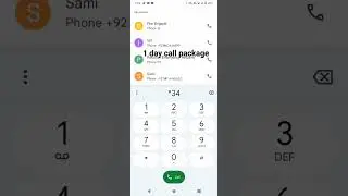 Telenor 1 day call package #youtubeshorts