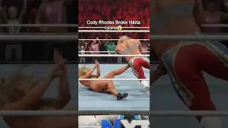 Cody Rhodes Broke Nikita Lyons😱