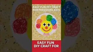 Easy Clown crafts for Preschool | craft ideas for kids 