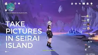 Go to Seirai Island and take pictures || Genshin Impact
