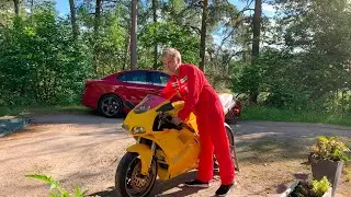 Ducati 748 SP   -  First start in 23 years!