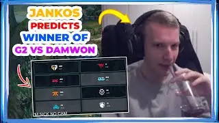 Jankos Predicts G2 vs DAMWON at Worlds 2023 🤔