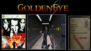 GOLDENEYE REMASTERED BUNKER 2  #remastered #remake  #007 #360 #xbox #goldeneye #knife_skills