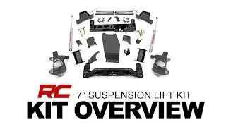 7 inch Suspension Lift by Rough Country for GM 1500 Pickup