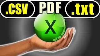 Microsoft Excel: How To Import Text Files 