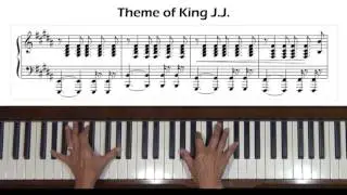 Theme of King J.J.  Yuri On Ice Piano Tutorial