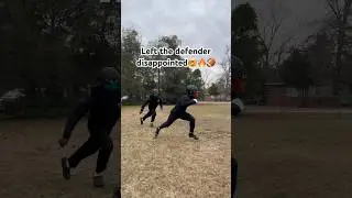Left the defender disappointed 🤯🔥🏈 #fyp #shorts #football