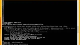 Capture live traffic and create pcap using scapy in python