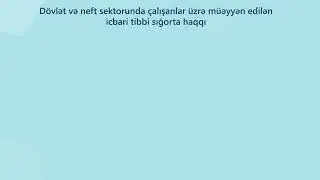 İcbari tibbi sığortanın ödəmə qaydaları haqqında