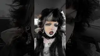 What do I look like I do for a living ? #makeupartist #goth #alt