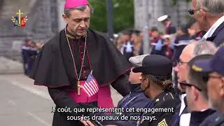 Cérémonie militaire internationale du 63e PMI