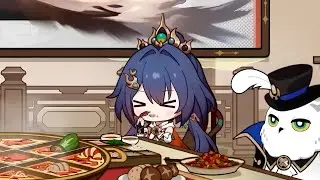 Yunli eating is so CUTE 😭