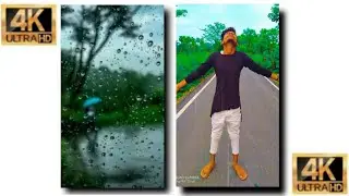 Baarish whatsapp status editing  ⛈️☔️ Trending Rain whatsapp status editing | 4k full screen shorts.