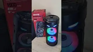 Колонка Zqs 4239. качественный звук, микрофон в комплекте, Bluetooth, радио, флешки, караоке