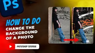 How to Change the Background of a Photo | Photoshop Tutorial