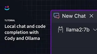Local chat and code completion with Cody and Ollama (Experimental)
