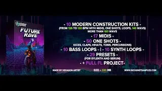 FUTURE RAVE Vol.1 Samples [FL Project, Presets, Loops, Kits, One Shots, Midis]