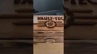 Box I am working on for Walden Goggins #gaming #fallout #woodworking #shorts