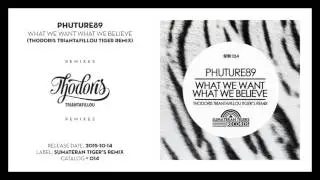 Phuture89 - What We Want What We Believe (Thodoris Triantafillou Tiger Remix)