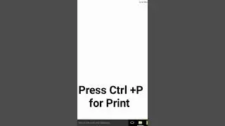 Shortcut Key for Print in Excel,Mas word, MS Powerpoint