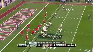 Carson Wentz vs Illinois State (2014 FCS Championship)