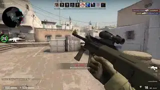 Learning CS:GO - PS4 Controller + Gyro on PC - Full Deathmatch Gameplay | From Live Stream