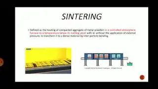 Lect 6 8 Sintering & Secondary Processing operations