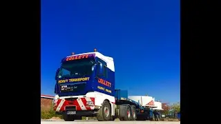 Collett windfarm division the last 60m blade to Aikengall