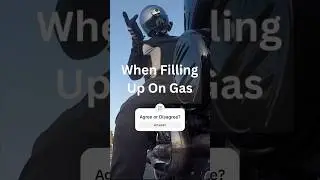 Do men shake the gas pump nozzle after fueling up? #motorcycles #biker #malefacts