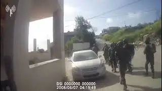 [HELMET CAM] Israeli Special Forces raiding the Palestinian refugee camp to track shooters.