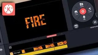 Make Fire Text Effect in Kinemaster | Kinemaster Tutorial