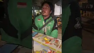 Ciye dapet tip dari customer Gojek 