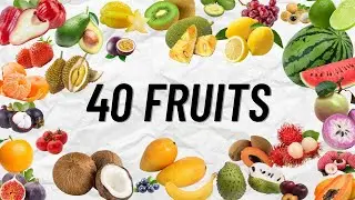Fruits Vocabulary With Pictures | Fun Learning Video For Kids | English For Future