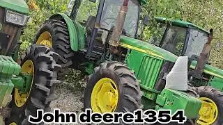 Multifunction agriculture 4x4 tractor High Speed Wheel Tractor 135HP 4X4 John Deer 1354 Tractors