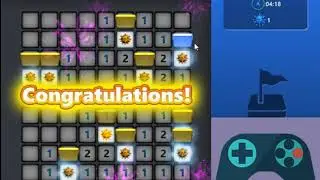 Minesweeper Game Play #1 - Easy Mode