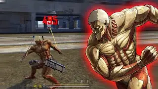 Attack On Titan in Free Fire ( MODE RUOK FF, Apelapato999 ) 👽🎯