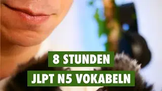 8h Japanische Vokabeln JLPT N5 800+ Lernen im Schlaf oder beim Arbeiten? | Einfach Japanisch lernen