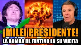La MEGA BOMBA de MILEI que tiró Fantino en su vuelta | Break Point