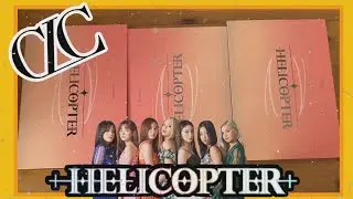 🍋 Opening 3 CLC Single Albums (Helicopter) + photocard, pilot card, booklet, sticker & poster 🍋