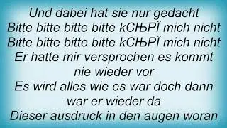 Tic Tac Toe - Bitte KГѓВјГѓЕё Mich Nicht Lyrics