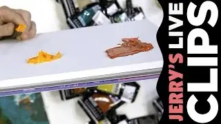 Heavy Body vs. Soft Body Acrylics | Jerry's Live Clips