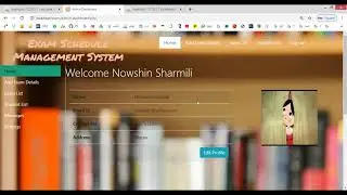Exam Schedule Management System in PHP