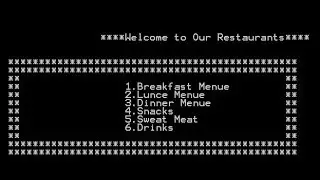 26. Restaurant Management Project || Assembly Language Programming || x86|| emu8086