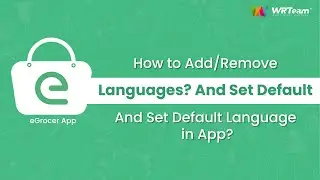 How to add-remove languages-and set default language in app? | eGrocer | Flutter