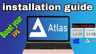 atlas os installation guide | How to install Atlas os on your pc or laptop | Boost your fps