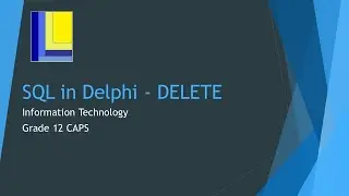 How to do an SQL DELETE in Delphi